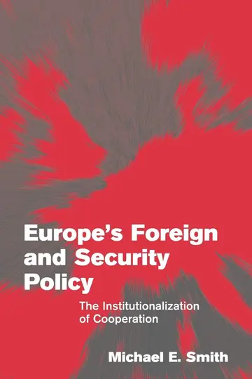 Cover of Europe's Foreign and Security Policy