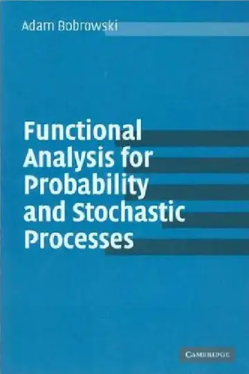 Cover of Func Anly Prob Stoch Processes