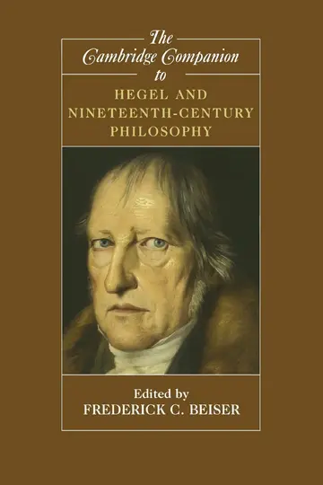 Cover of The Cambridge Companion to Hegel and Nineteenth - Century Philosophy