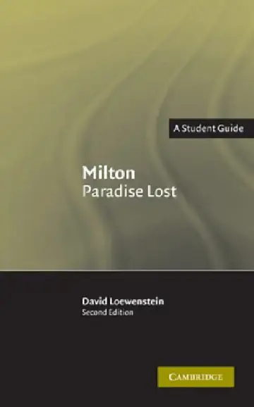 Cover of Milton Paradise Lost
