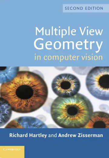 Cover of Multiple View Geometry in Computer Vision