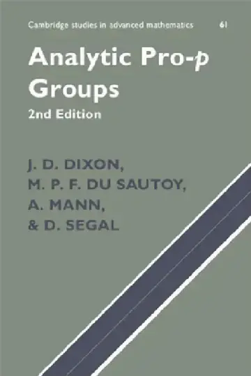Cover of Analytic Pro-P Groups