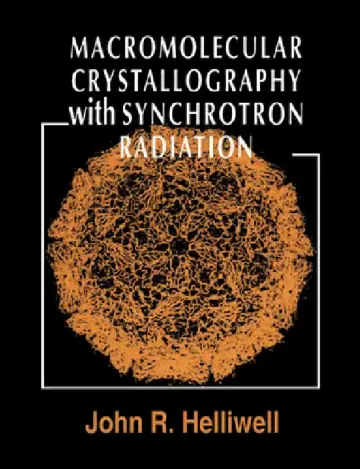 Cover of Macromolecular Crystallography with Synchrotron Radiation