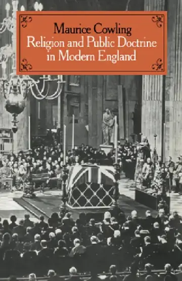 Cover of Religion and Public Doctrine in Modern England
