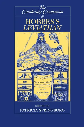 Cover of The Cambridge Companion to Hobbes's Leviathan