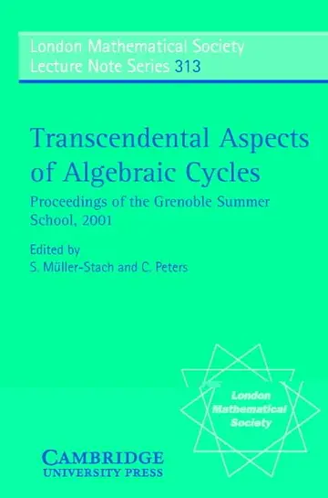 Cover of Transcendental Aspects of Algebraic Cycles