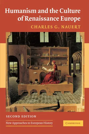 Cover of Humanism and the Culture of Renaissance Europe