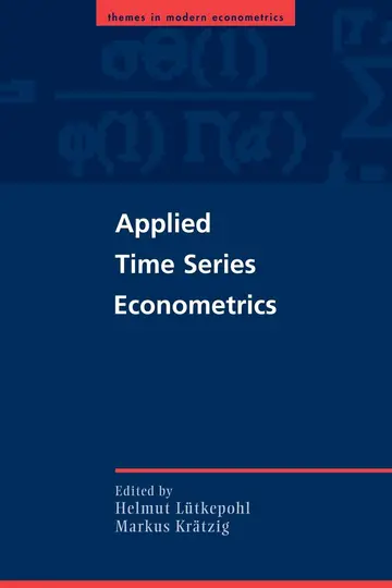 Cover of Applied Time Series Econometrics