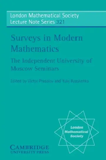 Cover of Surveys in Modern Mathematics