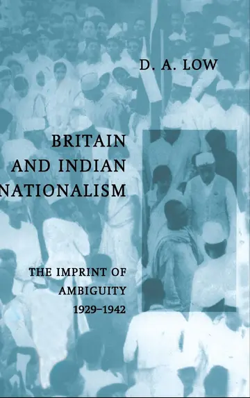 Cover of Britain and Indian Nationalism