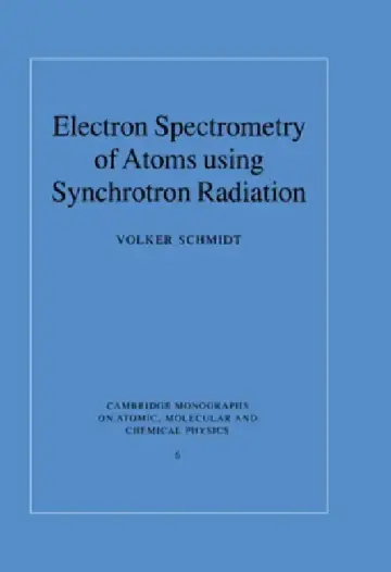Cover of Electron Spectrometry of Atoms using Synchrotron Radiation