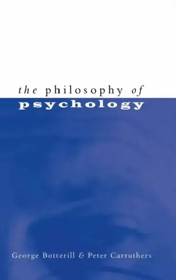 Cover of The Philosophy of Psychology