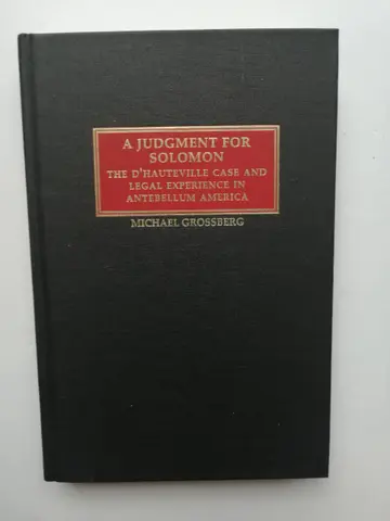 Cover of A Judgment for Solomon