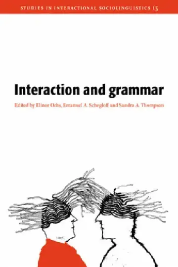 Cover of Interaction and Grammar