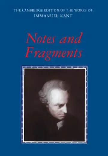 Cover of Notes and Fragments
