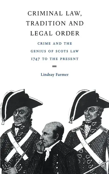 Cover of Criminal Law, Tradition and Legal Order