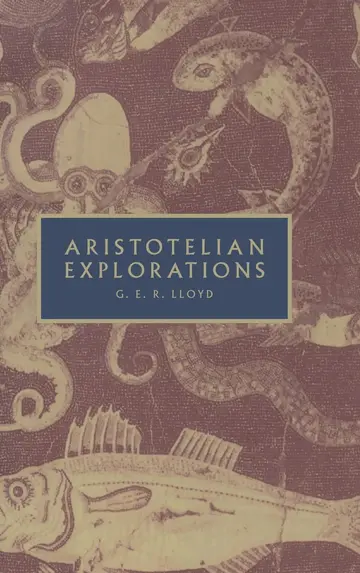 Cover of Aristotelian Explorations