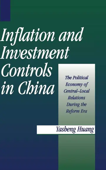 Cover of Inflation and Investment Controls in China