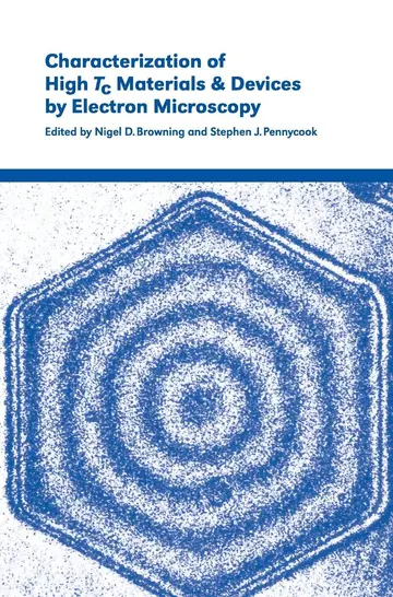 Cover of Characterization of High Tc Materials and Devices by Electron Microscopy