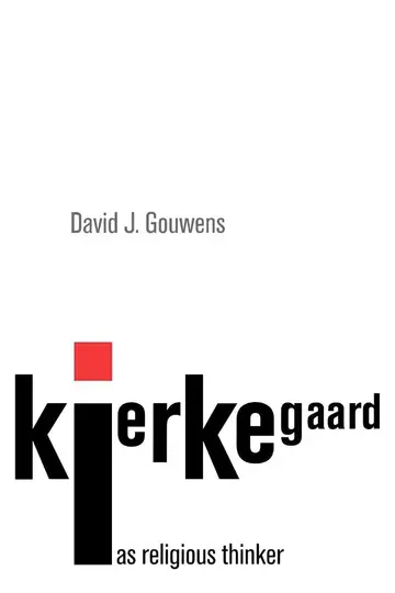 Cover of Kierkegaard as Religious Thinker