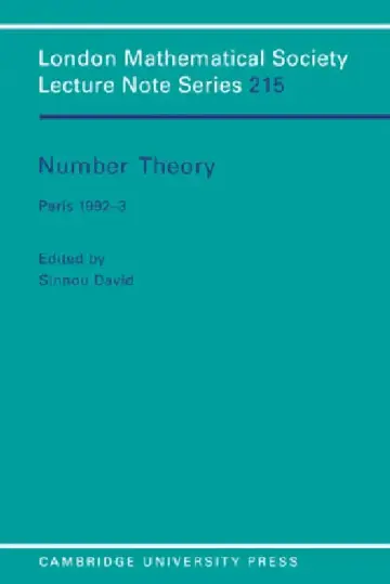 Cover of Number Theory