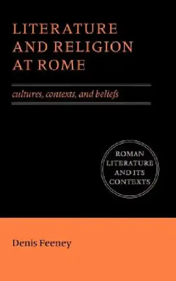 Cover of Literature and Religion at Rome