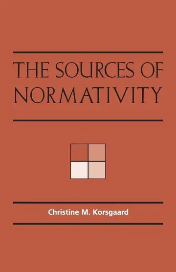 Cover of The Sources of Normativity