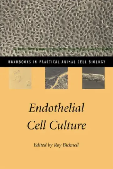 Cover of Endothelial Cell Culture
