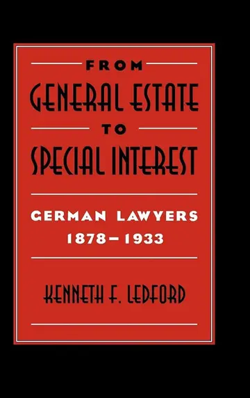 Cover of From General Estate to Special Interest
