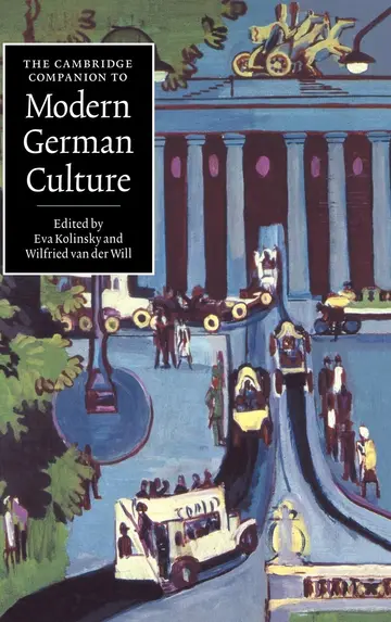 Cover of The Cambridge Companion to Modern German Culture