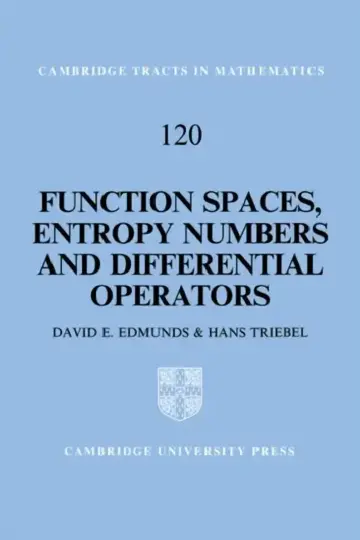 Cover of Function Spaces, Entropy Numbers, Differential Operators