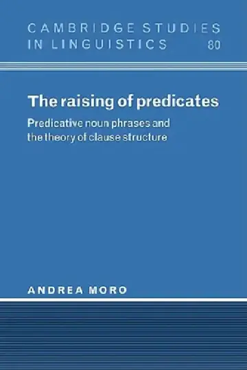 Cover of The Raising of Predicates