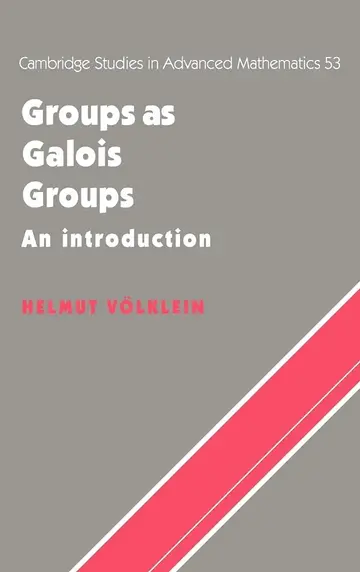 Cover of Groups as Galois Groups
