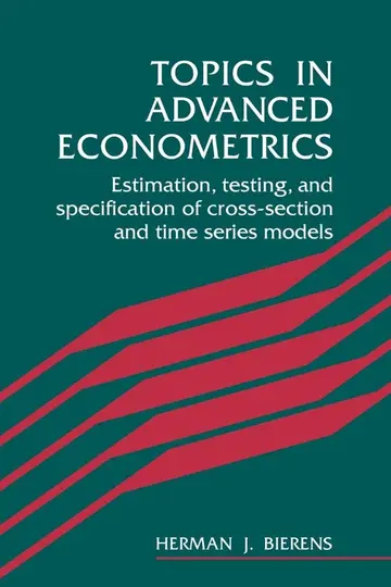 Cover of Topics in Advanced Econometrics