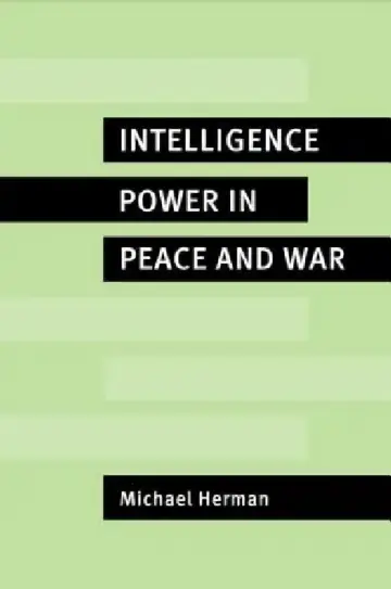 Cover of Intelligence Power in Peace and War