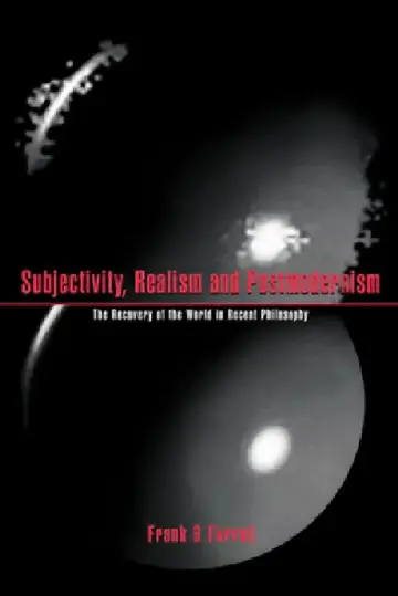 Cover of Subjectivity, Realism, and Postmodernism