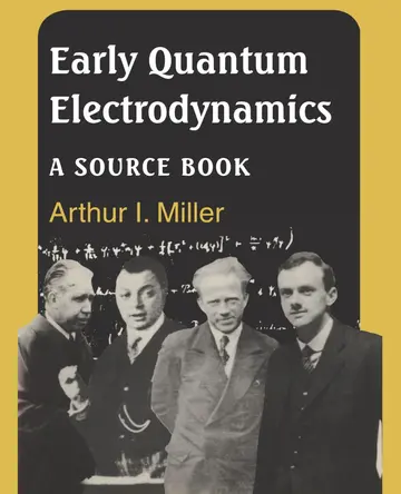 Cover of Early Quantum Electrodynamics