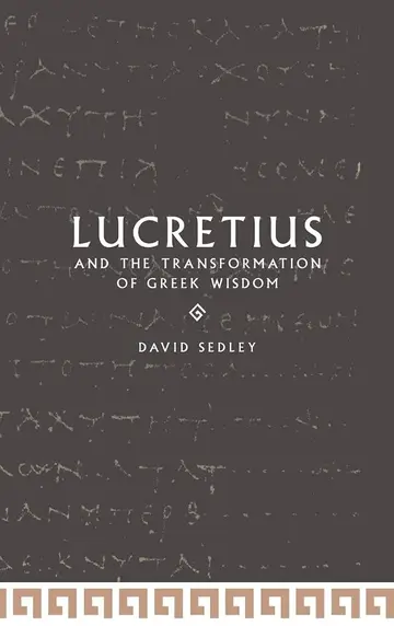 Cover of Lucretius and the Transformation of Greek Wisdom