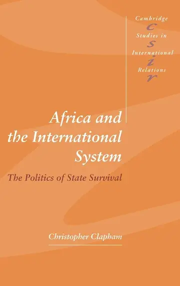 Cover of Africa and the International System