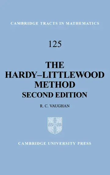 Cover of The Hardy-Littlewood Method