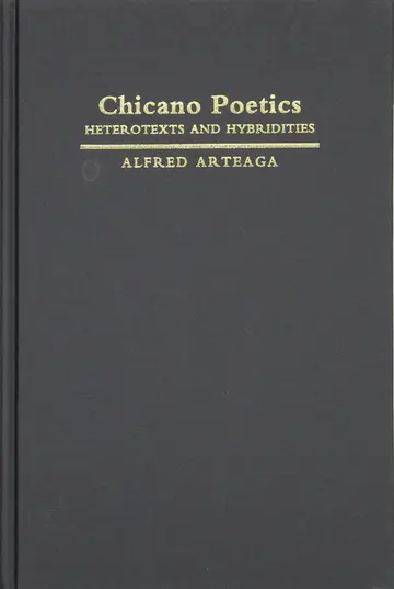 Cover of Chicano Poetics