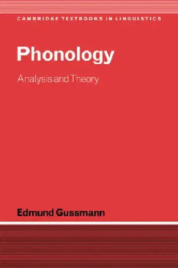 Cover of Phonology