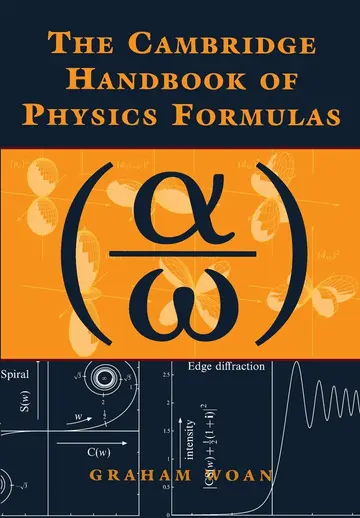 Cover of The Cambridge Handbook of Physics Formulas