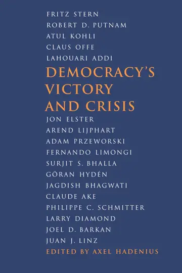 Cover of Democracy's Victory and Crisis