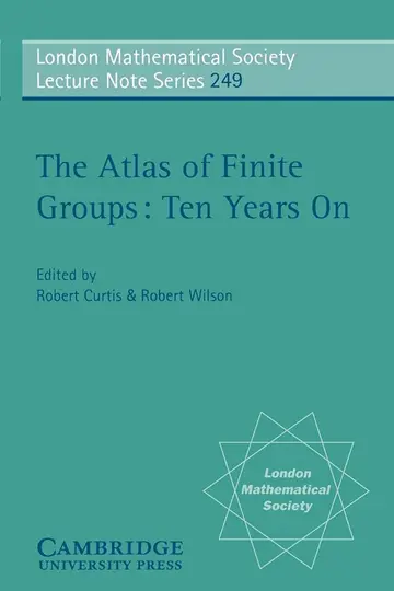 Cover of The Atlas of Finite Groups - Ten Years on