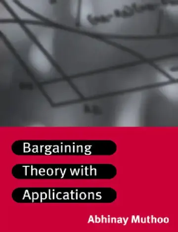 Cover of Bargaining Theory with Applications