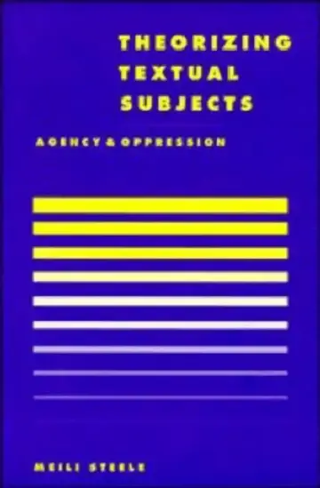 Cover of Theorising Textual Subjects