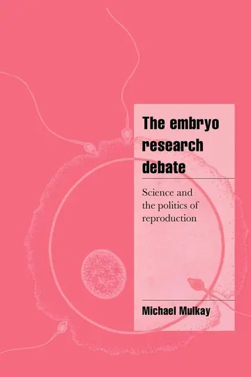 Cover of The Embryo Research Debate