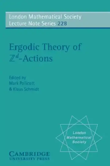 Cover of Ergodic Theory of ZD Actions