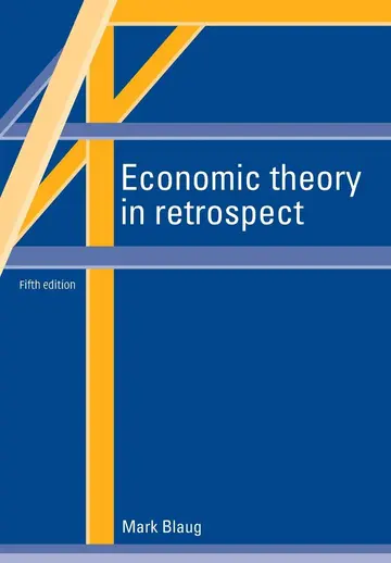 Cover of Economic Theory in Retrospect